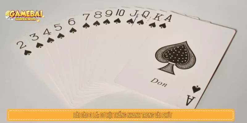 Bài Cào 3 Lá: Cơ Hội Thắng Nhanh Trong Vài Phút