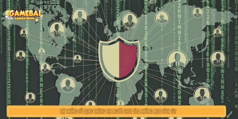 Chính Sách Bảo Mật Gamebai.work An Toàn Tài Khoản Hệ thống sử dụng thông tin người chơi vào những mục đích gì?