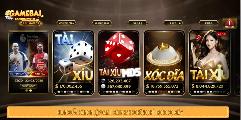 Hướng Dẫn Đăng Nhập Game Bài Nhanh Chóng Chỉ Trong 30 Giây
